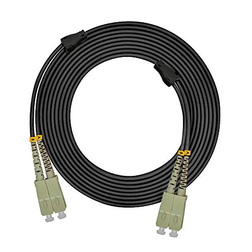 Cable de fibra óptica OM3 blindado exterior de 50 metros anti-interferencias 3