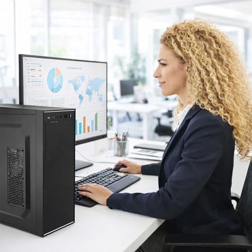 MESH Computers Pre Built Home-Office Desktop PC (Ryzen 3 3200G, 8GB DDR4 RAM, 500GB M.2 SSD, Integrated AMD RADEON RX VEGA Graphics, Windows 11 Pro) - Image 3