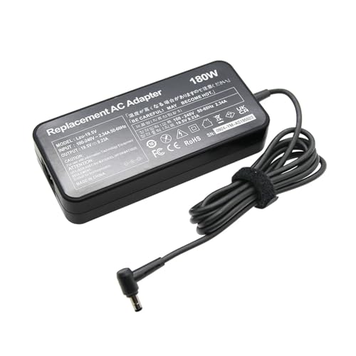 Cargador de 180W con conector 5.5 * 2.5MM y clavija de alimentación para el Reino Unido