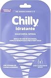 Chilly, Maschera Idratante per le Parti Intime Femminili, Formula in Hydrogel, Con Vitamina B3 e Acido Ialuronico, Secchezza, Menopausa, Pre e Post Ciclo, Formula a pH5.5, Clinicamente Testata