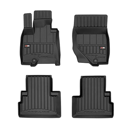 Tapis de sol voiture FROGUM ProLine 3D anti-salissure bords hauts pour Infiniti QX70
