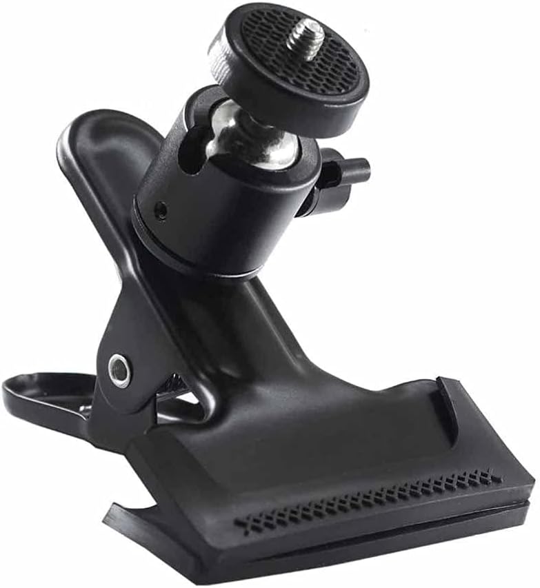 Camera Holding Mount Multi-Function Clip Clamp Holder with Standard 1/4 Screw Fit for Flash Light Stand