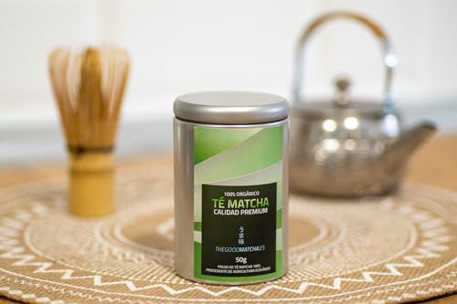 Té Matcha premium 100% orgánico (50 gramos)