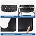 Eosprim Bedside Commode Extra Wide Seat, Heavy Duty Toilet Seat Riser, 3 in 1 Width and Height Adjustable Commode Chair, Portable Toilet for Adults, Shower Potty Chair for Elderly Disabled Seniors