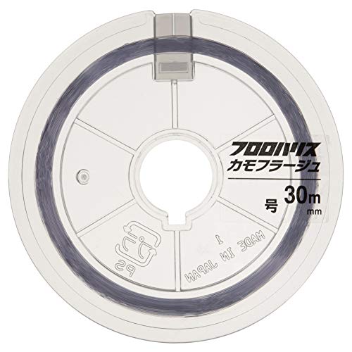 YAMATOYO Harris Fluoro Camuflaje Fluorocarbono 30 m Gris miniatura 3