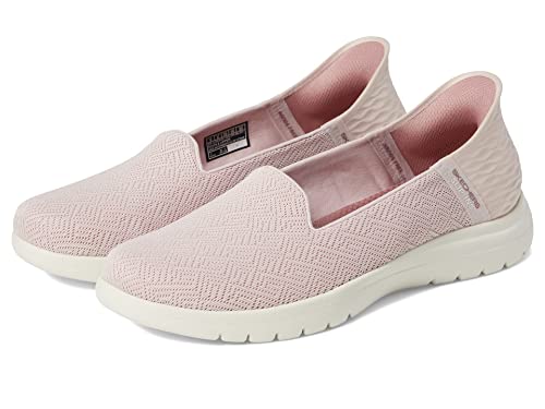 Skechers On-The-Go Flex Astonish, Zapatos Casuales Mujer, Blush Textile, 37 EU