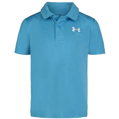 Image of Under Armour Boys' Matchplay Short Sleeve Golf Polo, Lightweight Performance Stretch, Logo Detailing