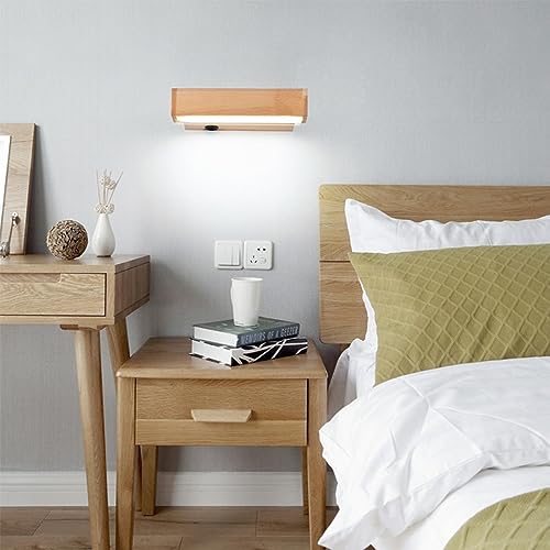 Lámpara de pared LED para dormitorio que ahorra espacio en la mesa 7