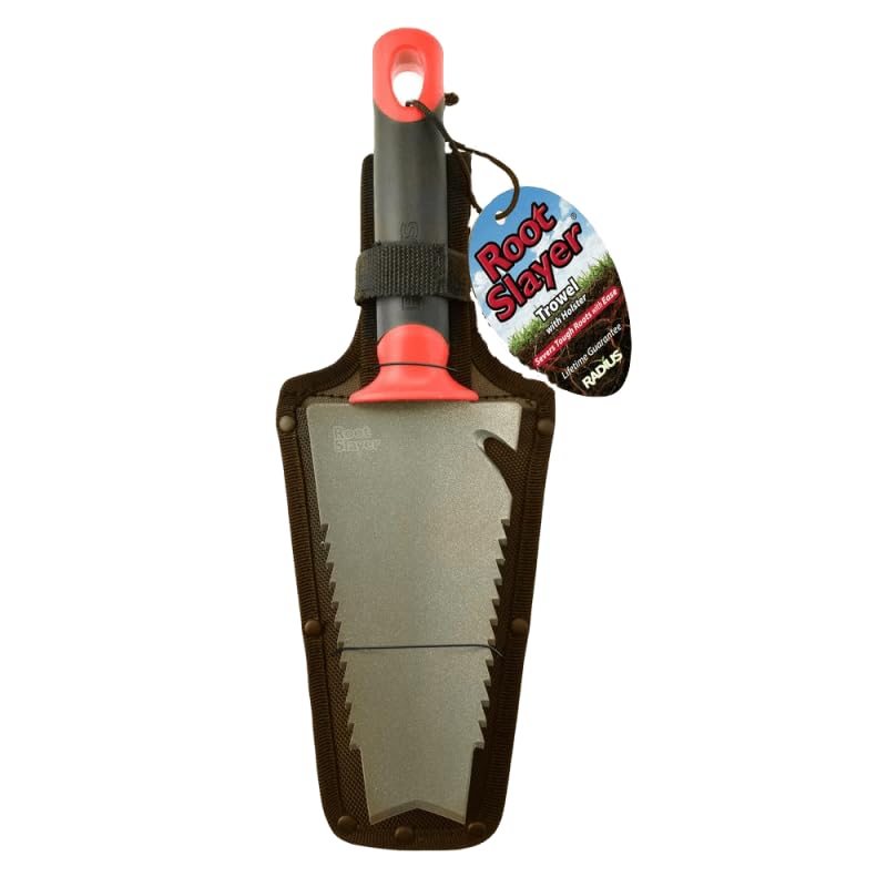 VENTEO - Juego de motosierra eléctrica + RootSlayer de mano – Herramientas multifuncionales para jardín – Ligero/fácil de usar – Funda de nailon