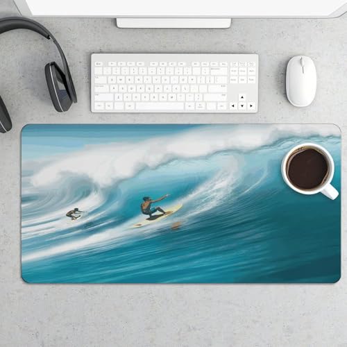 Surfing Desk Pad Fieltro Grande Antideslizante 30x60 cm miniatura 5