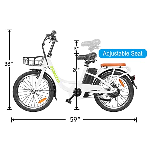 Bright Gg Electric Bike For Adults 20" 250W Electric Bicycle With 36V10Ah Lithium Battery, Charger And Locks #TOP2