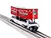 Lionel Winter Wonderland O Gauge Model Train Flatcar with Two Piggyback Trailers