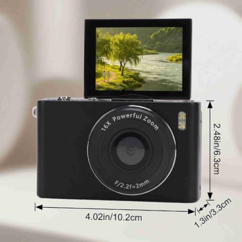 Cámara Digital 4K 64MP con Pantalla Flip 180° y Zoom 16X miniatura 6