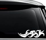 Triathlon Triathlete Sports Decal Sticker For Use On Laptop, Helmet, Car, Truck, Motorcycle, Windows, Bumper, Wall, and Decor Size- [6 inch] / [15 cm] Wide / Color- Gloss White