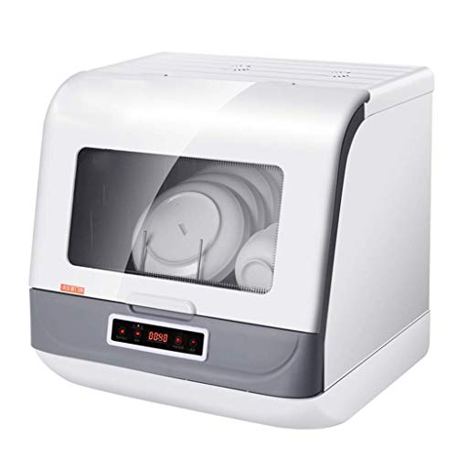 ksamwjf Tabletop Dishwasher Automatic Countertop Dishwasher Portable Mini Dish Washer 220V, 3 Modes, Energy Efficient Design, Low Noise practical