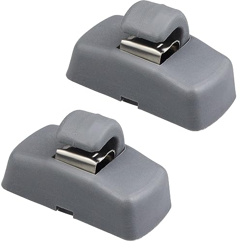 amavoler 2 PCS Interior Sun Visor Hook Clip Bracket Fit for Volkswagen Golf Passat B5 B6 Jetta Mk...