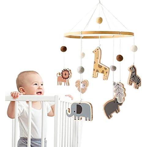 Promise Babe Animal Baby Mobile for Cots Cover