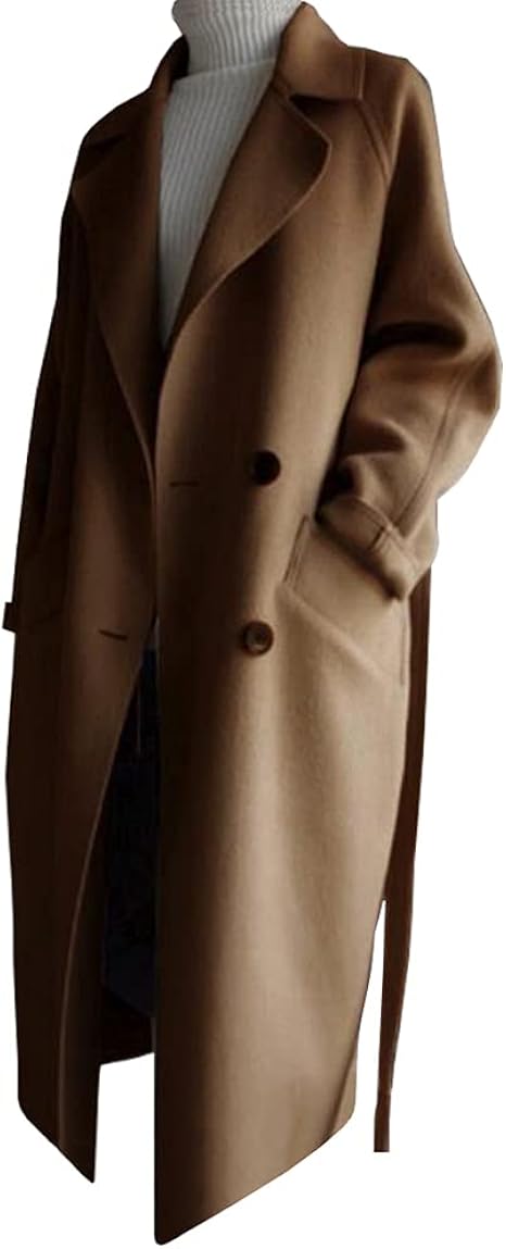 Amazon Asarans チェスターコート ロングコート レディース コート アウター ロング丈 大人 無地 きれいめ 暖かい 秋 冬 コート ジャケット 通販