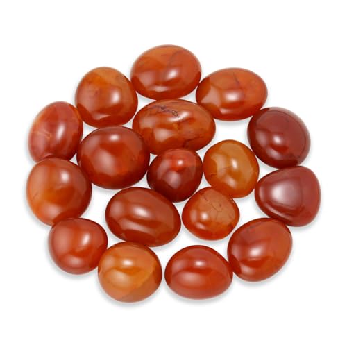 Carnelian Crystals Tumbled Stones for Healing (0.5LB)