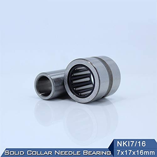 Rodamiento de agujas NKI7/16 7x17x16 mm con anillo interior 5