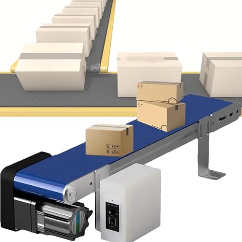 Elektryczny przenośnik taśmowy o regulowanej prędkości – wysoka wydajność przy pakowaniu i obsłudze linii produkcyjnej Wytrzymała łatwa instalacja Wszechstronne zastosowanie w magazynowaniu