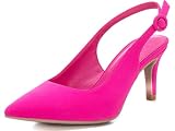 XTI, Zapatos de tacón Mujer, Fucsia (130234), 38 EU
