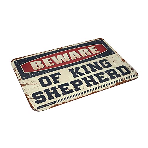 Tapis King Shepherd 65x90 cm caoutchouc résistant pour stopper la saleté