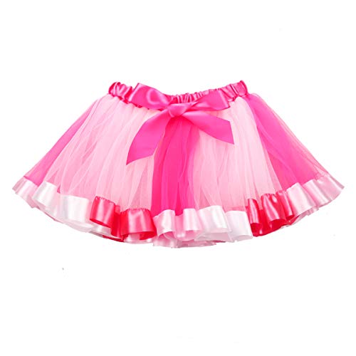 belababy Rainbow Tutu Skirt, Layered Ballet Skirts, Multicolor Tulle Dress Polyester for Toddlers, Girls &Women - Thumbnail 2