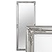 Produktbild LEBENSwohnART Wandspiegel BESSA Silber antik 180x70cm barock Design Spiegel pompös Holzrahmen