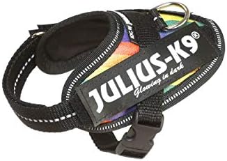 Julius-K9, 16IDC-P-B2, IDC Powerharness, dog harness, Size: Baby 2, Black