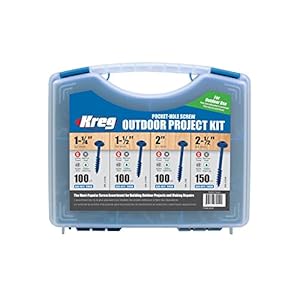 Kreg SK03B Outdoor Projekt Schraubenset 450 Stück