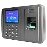 Relógio De Ponto Com Leitor Biométrico Impressão Digital Relógio De Biometria
