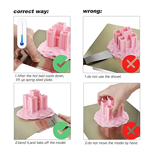 TWO TREES stampante 3D in acciaio magnetico PEI