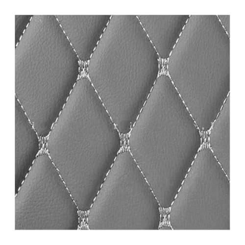Tapis de coffre en cuir sur mesure pour Peugeot 3008 finition haut de gamme gris