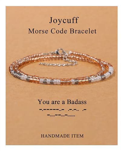 Image of JoycuFF ๐ ๐ผ๐ฟ๐๐ฒ ๐๐ผ๐ฑ๐ฒ ๐๐ฟ๐ฎ๐ฐ๐ฒ๐น๐ฒ๐๐ ๐ณ๐ผ๐ฟ ๐ช๐ผ๐บ๐ฒ๐ป Inspirational Gifts Beads Bracelets for Women Encouragement Birthday Gifts for Daughter Sister Niece Granddaughter Mom Best Friend