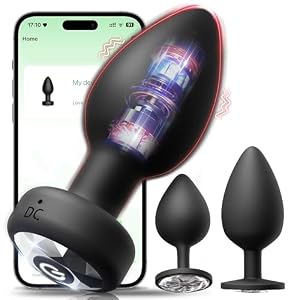 Miokymioky Analplug APP Vibrator mit APP Vibration