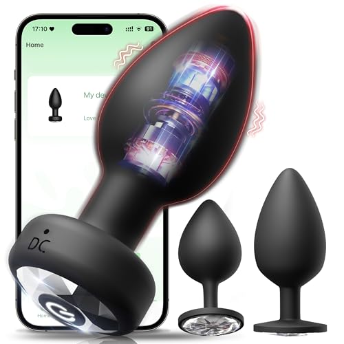 Miokymioky Analplug APP Vibrator mit APP Vibration