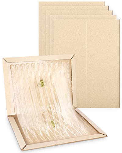 WCOUST 5Pcs Sticky Pests Trap Boards, Thickened Strong Sticky Trap Glue Pads, Efficient Foldable Sticky Trap Pad for Most Pests Indoor Outdoor Home Garage Basement Storeroom