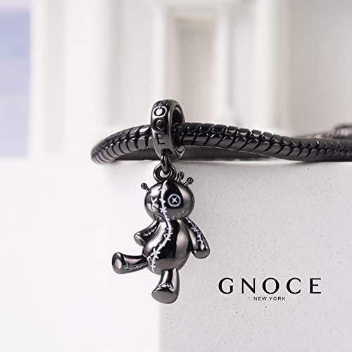 Image of GNOCE Witch Cauldron Pendant Charm,S925 Sterling Silver with Ruby Gemstones Dangle Charms Bead For Bracelets /Necklace Jewelry Gift For Women Girls Wife Daughter