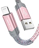 【Kompatibilität】 - Funktioniert mit Apple iPhone 11 /XS / XS Max / XR / X / 8 Plus / 8/7 Plus / 7 / 6s Plus / 6s / 6 Plus / 6 / 5s / 5c / 5, iPad Pro / iPad Air / Air 2 / iPad mini / mini 2 / mini 4 / iPad 4. Generation, iPod Touch / iPod Nano 7. Generation usw. HINWEIS: iPad Pro 12.9 '' Gen3 (2018) und iPad Pro 11 '' (2018) verfügen nur über einen USB-Typ. C-Port, daher ist dieses USB-A-zu-Lightning-Kabel nicht mit diesen kompatibel