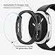 TGKML 4+4 Stück Wasserdichtes Schutzhülle Kompatibel mit Samsung Galaxy Watch 8 44mm, Rundum Hard PC Gehäuse Kratzfest Displayschutzfolie Gehärtetes Glas Schutzfolie für Samsung Watch 8 44mm