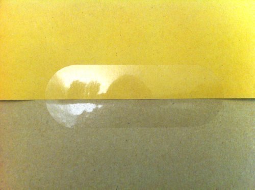 Rouleau de 1000 joints transparents 84x30mm en forme de cigare pour sceller vos emballages