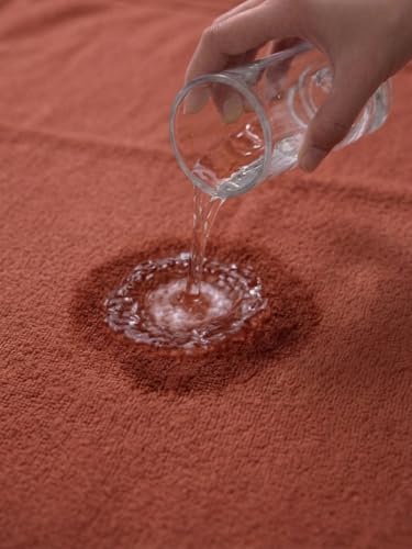 Image of Monte Carlo Essential 100% Cotton Bath Towel | 340 GSM Ultra Lightweight & Quick Dry | Soft Absorbent Large Towel 75x150 cm | Skin Friendly Daily Use Bathroom Towel for Men & Women (Soho) | Rust