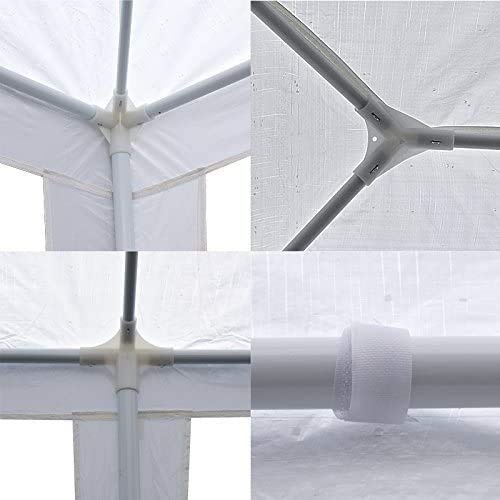 LEMY 10 X 30 Outdoor Wedding Party Tent Camping Shelter Gazebo Canopy with Removable Sidewalls Easy Setup Gazebo BBQ Pavilion Canopy Cater Events 3x9