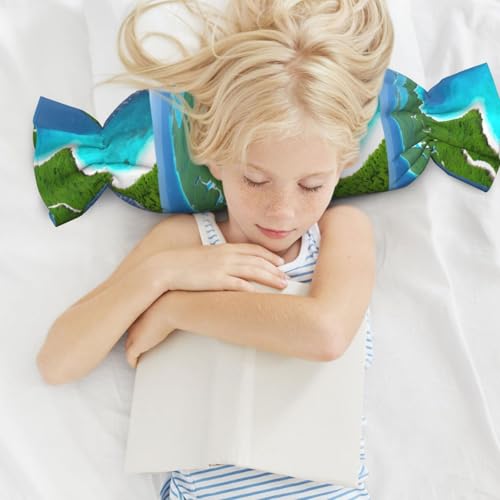 Almohada de espuma viscoelástica tamaño único negra miniatura 6