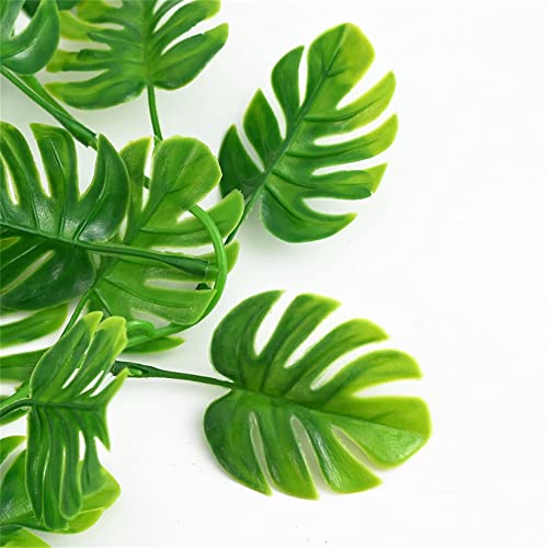 Pnnerr Green Artificial Plant Eucalyptus Leaf Rattan Grass Home Garden Christmas Party Table Wedding Decorative #TOP20
