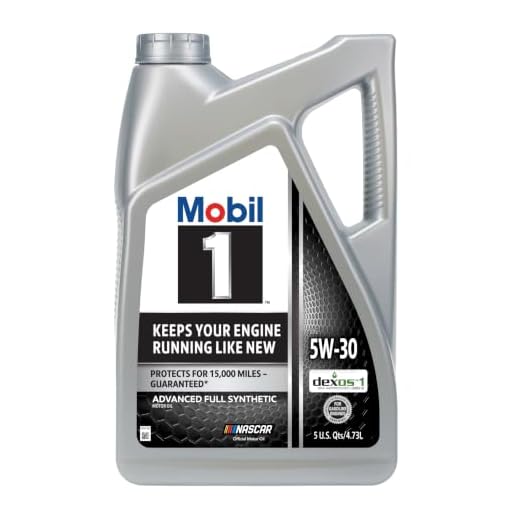 Mobil 1 Advanced Full Synthetic Motor Oil 5W-30, 5 Quart