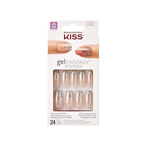KISS Gel Fantasy Nails Ready to Wear Gel Manicure KGN56