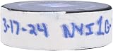 Bo Horvat New York Islanders Game-Used Goal Puck From March 17, 2024 Vs. New York Rangers - First of Two Goals Scored - NHL Unsigned Game Used Pucks