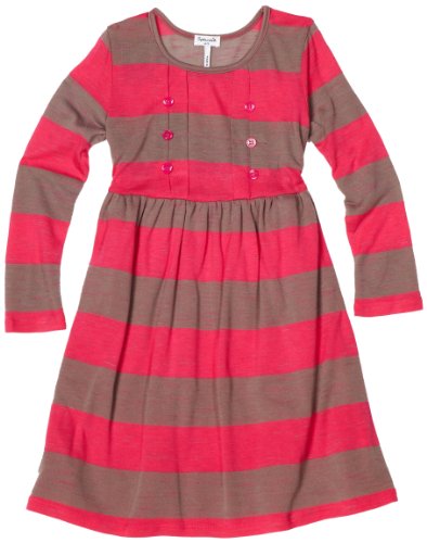 Vestido de rayas antirozaduras Splendid Littles de dos colores para niñas pequeñas activas